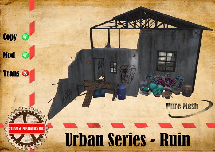 The Urban Series -  Derelict Urban Ruin