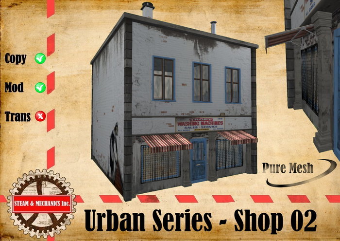 The Urban Series -  Shop 02 - Closed Shop