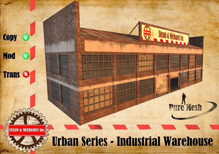 The Urban Series -  Shop 06 - Industrial Warehouse