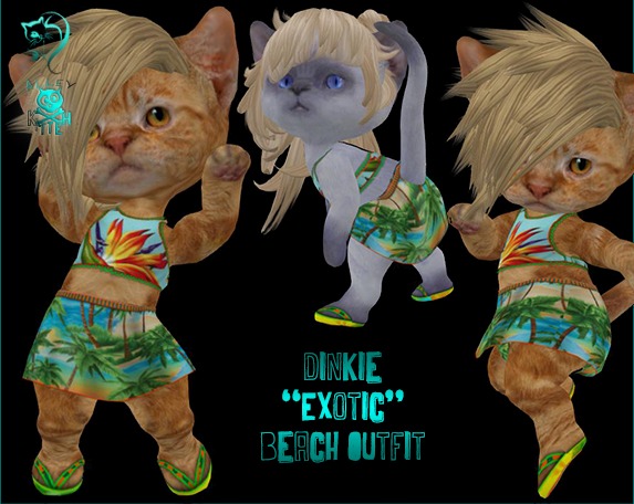 Dinkie -Exotic- Beach Outfit