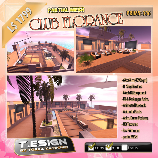 Club Florance 64x64  4096sqm 