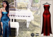 even.flow - Igraine Dress "red solid" (box)