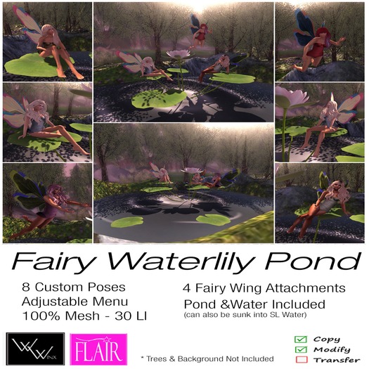 W. Winx & Flair - Fairy Waterlily Pond
