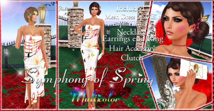 -Lamu Fashion-Symphony of Spring MULTICOLOR !DISCOUNT!
