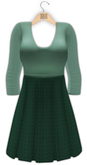 !Rebel Hope - Becky Mesh Dress Green