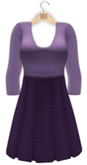 !Rebel Hope - Becky Mesh Dress Purple