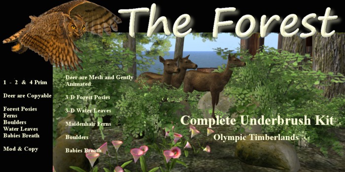 Underbrush Kit - Dense Pacific Woodlands*