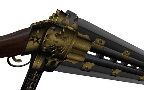 Second Life Marketplace - Orthrus Edge-Rifle, double-barreled gunblade