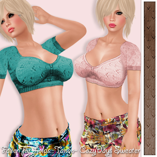 CozyDays Sweater- Lolas/ Tango Caramel