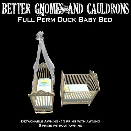 BGC Duck baby bed (boxed)