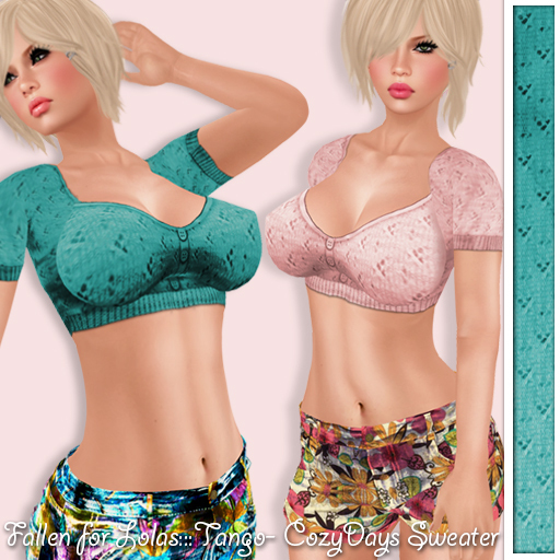 CozyDays Sweater- Lolas/ Tango Acqua