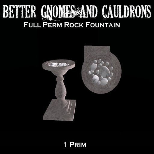 BGC Full Perm Rock Fountain (boxed)