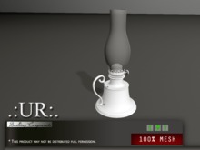 .:UR:. Victorian Living Set - Table Gas Lamp (full perm mesh)
