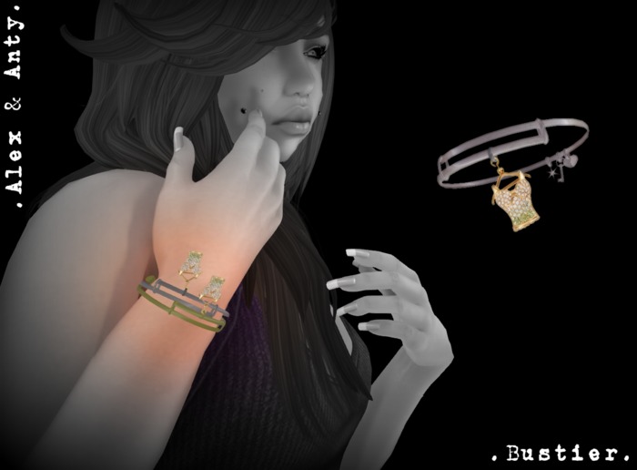 Alex & Anty -Bustier - silver