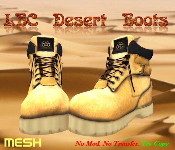 LBC Desert Boots Caramel