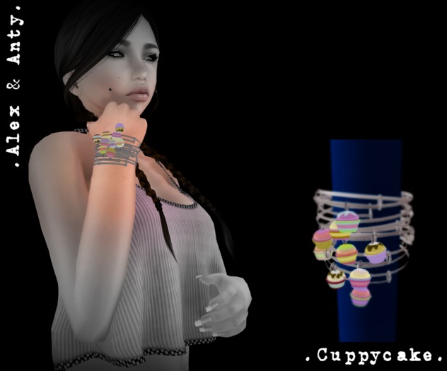 Alex & Anty - CuppycakeFatpack - Silver