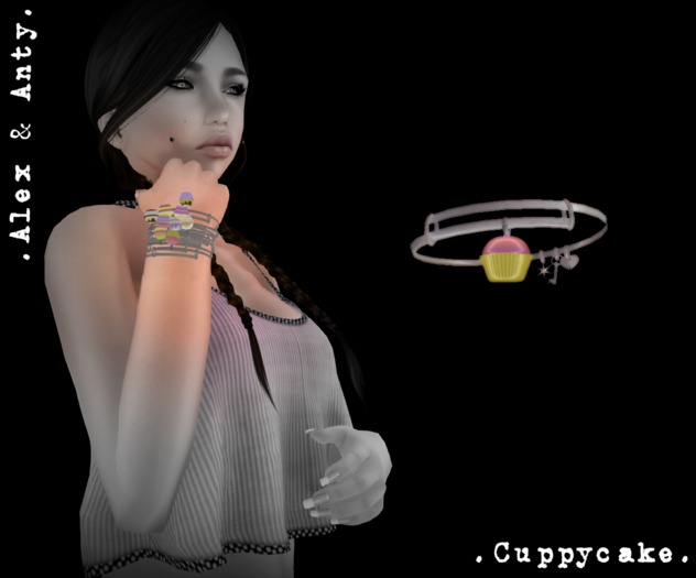 Alex & Anty - cuppycake 01 - Silver