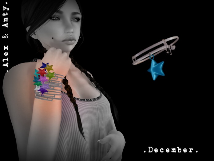 Alex & Anty - December Star Silver 
