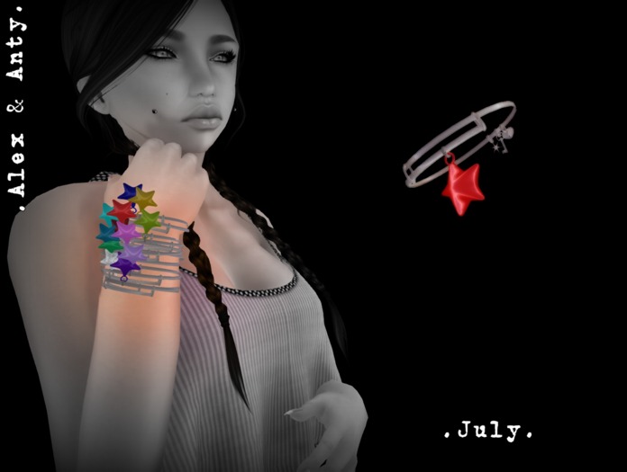 Alex & Anty - July Star Silver - R forearm