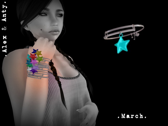 Alex & Anty - March Star Silver - R forearm