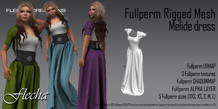 FLECHA Melide dress fullperm