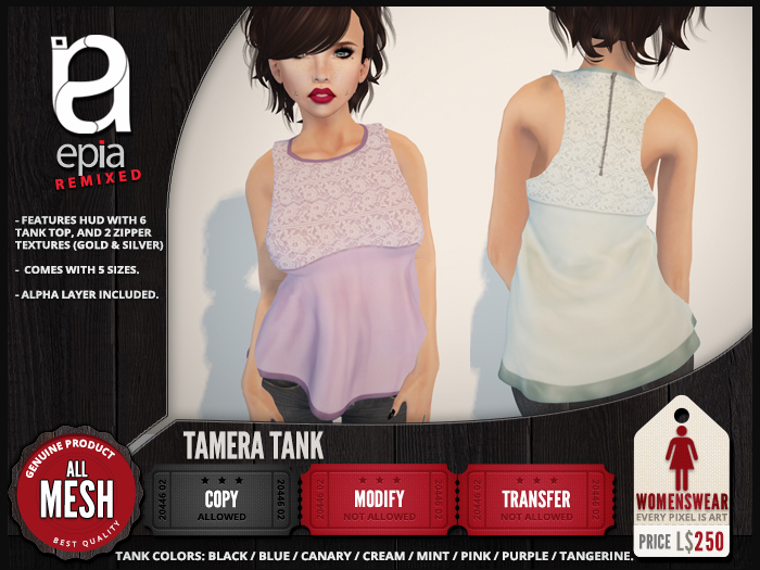 (epia) - Tamera Tank
