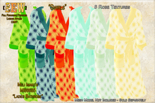 [SEW] Full Permission Textures for MI86685 Ladies Bathrobe Swirls