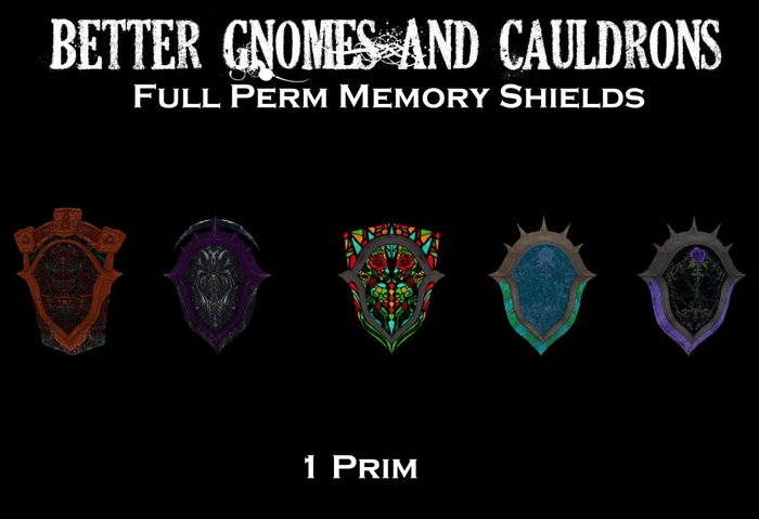 BGC Memory Shields - weapons - armor - full perm