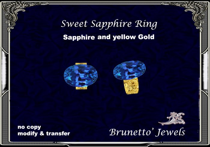 Sweet Sapphire Ring