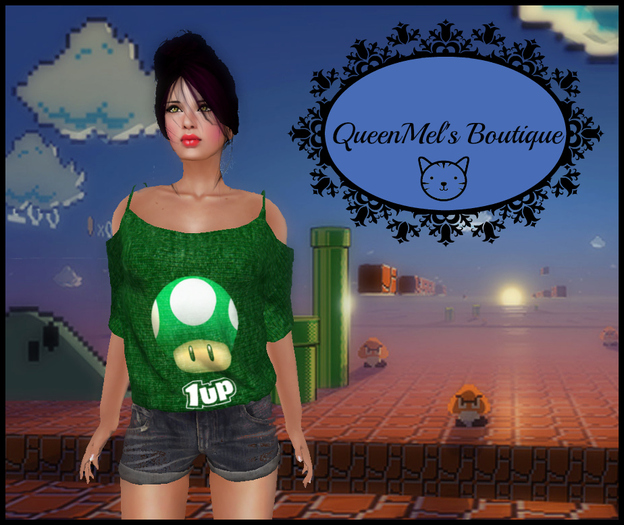 ~QB~ 1 Up Tee
