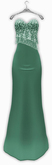 !Rebel Hope - Gwen Mesh Gown Green