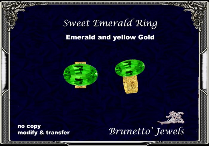 Sweet Emerald Ring