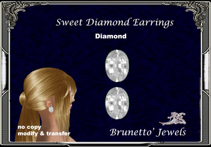 Sweet Diamond Earrings