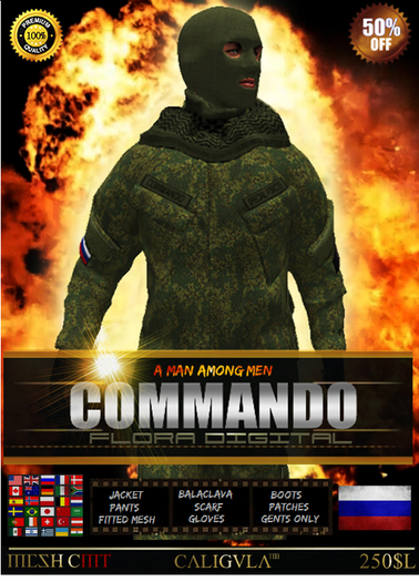 COMMANDO SUIT SNOW