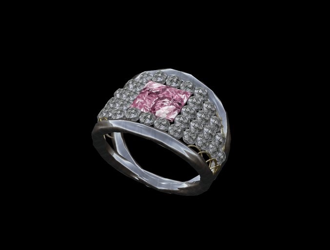 Alien's Creations Ice Ring Pink