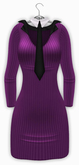 !Rebel Hope - After Hours Mesh Dress Hot Pink