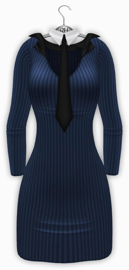 !Rebel Hope - After Hours Mesh Dress Blue