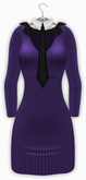 !Rebel Hope - After Hours Mesh Dress Purple