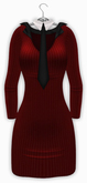 !Rebel Hope - After Hours Mesh Dress Red