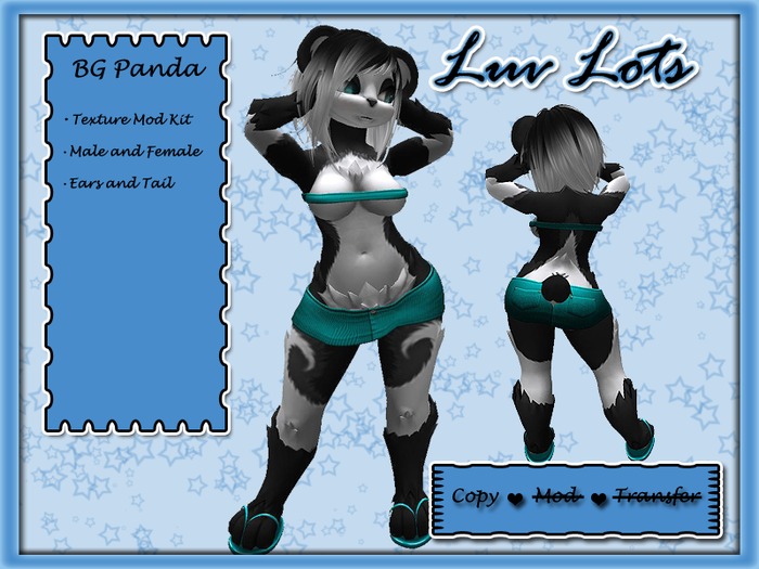 [BG  Feline] - Panda Mod Kit