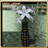 LW_ Vase of Lilies PowderBlue