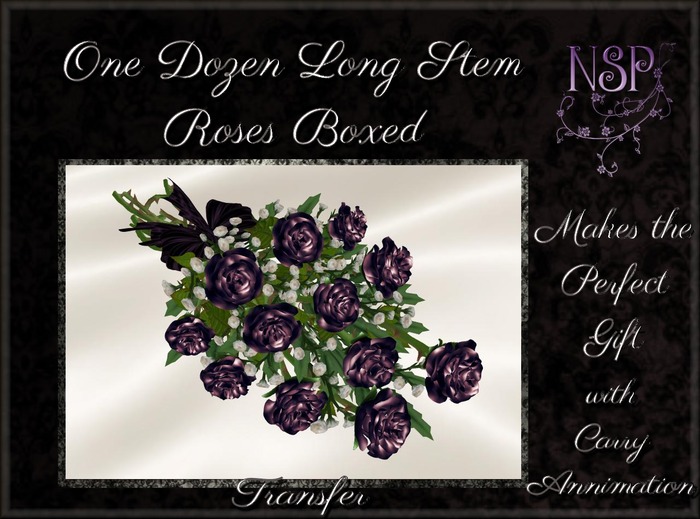 NSP Heather Rose Arm Bouquet (boxed)
