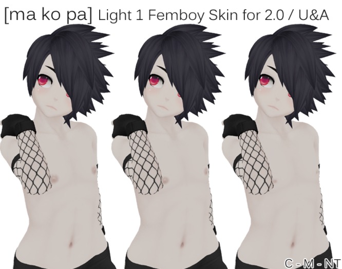 [ma ko pa] Light1 Femboy Skin