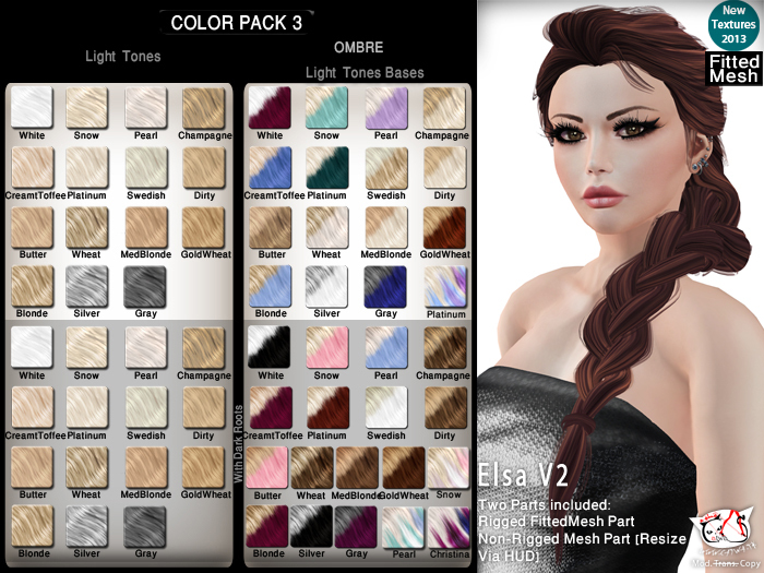 CATWA HAIR Elsa V2 [3]