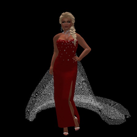 Elsa Dress - Red