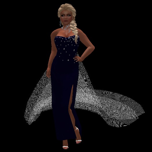 Elsa Dress - Midnight
