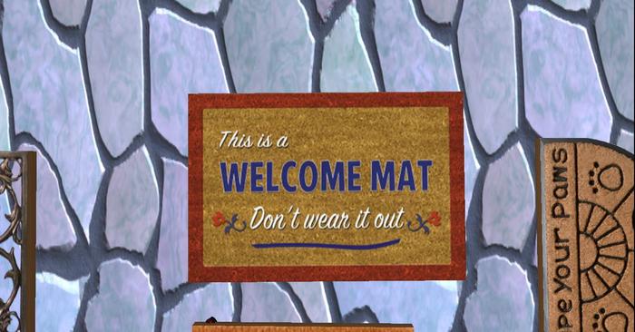 Welcome Door Mat    copy / modify Funny Wear out Welcome  resize