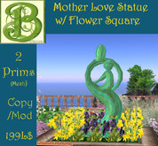Cat Topiary, 3 Prim set