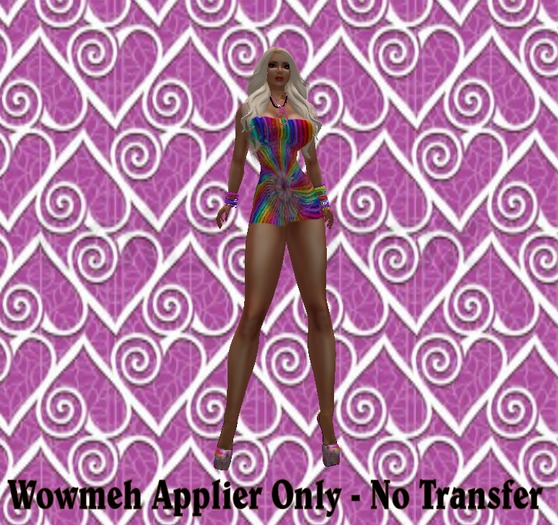 [LLD] Rainbow Swirl Dress