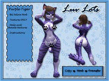 [BG Feline] - Purple Tiger Mod Kit